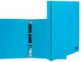 Liderpapel Carpeta de 4 anillas 25 mm A4 carton forrado PVC azul