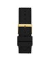 Guess GW0439L2 Reloj Analógico para Mujer con Correa de Silicona Negra