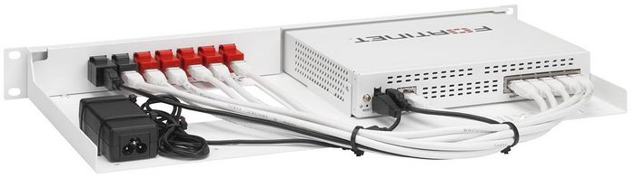Rackmount IT RM-FR-T14 Kit de Montaje en Rack 1U para FortiGate 40F, FortiADC 60F, 44 x 482 x 217mm