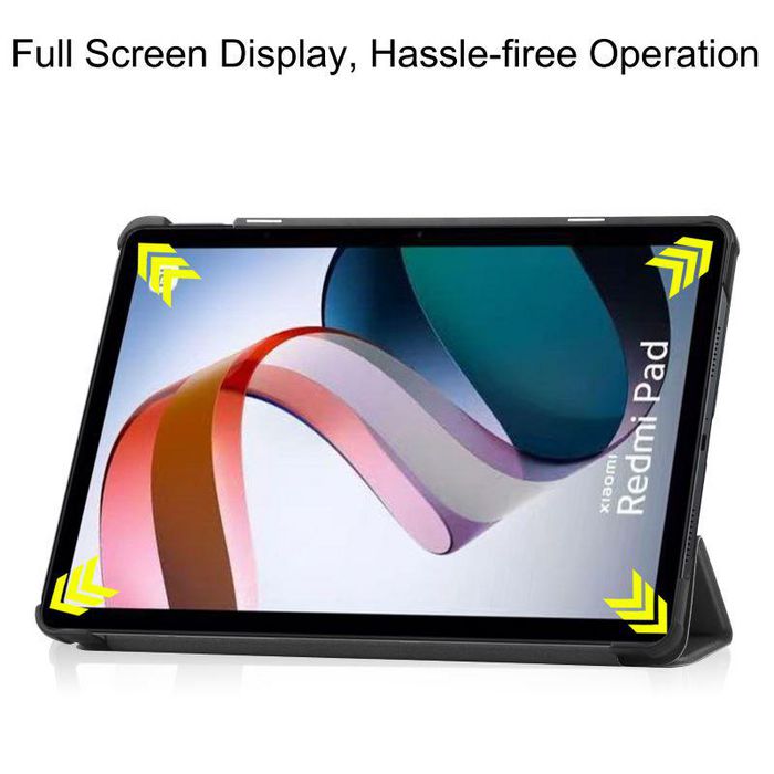 CoreParts Funda para Xiaomi Redmi Pad 10.61 2022 Plegable Triple Cubierta Rígida Negro CoreParts Funda para Xiaomi Redmi Pad 10.61 2022 Plegable Triple Cubierta Rígida Negro