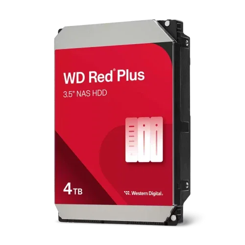 Western Digital Red Plus WD40EFZZ 4 TB 5400 RPM 3.5 pulg. SATA III