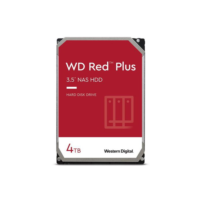 Western Digital Red Plus WD40EFZZ Disco Duro Interno 4TB 3.5" SATA HDD para NAS