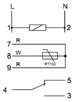 F&F CRT-05 Regulador de Temperatura -100÷400°C