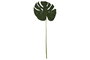 DKD Home Decor Hoja Artificial Monstera Verde Colección Little Monstera