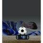 Lexibook Despertador Digital Fútbol con Balón Iluminado y Pantalla LCD