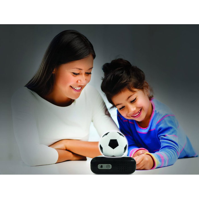 Lexibook Despertador Digital Fútbol con Balón Iluminado y Pantalla LCD