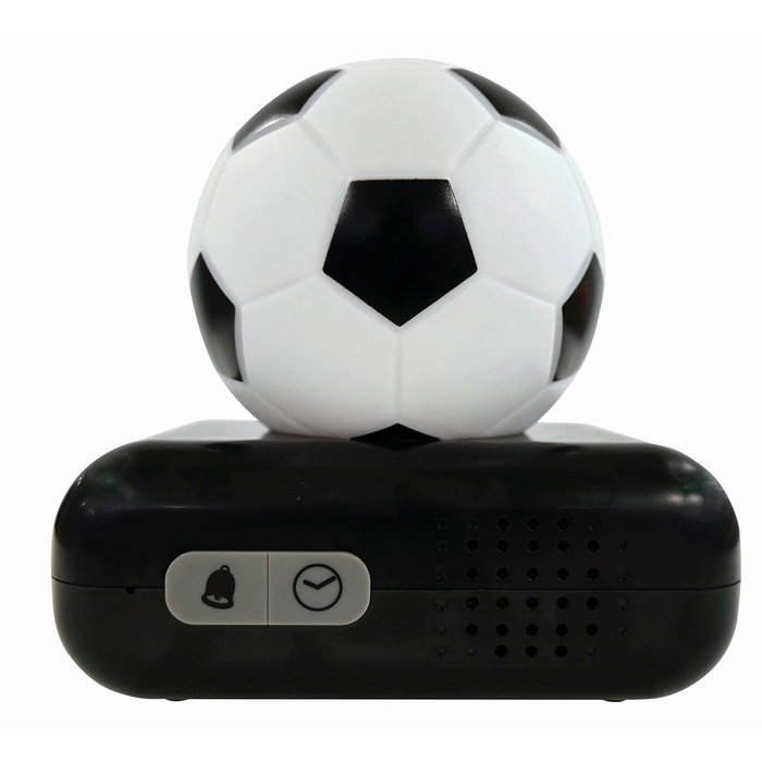 Lexibook Despertador Digital Fútbol con Balón Iluminado y Pantalla LCD