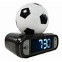 Lexibook Despertador Digital Fútbol con Balón Iluminado y Pantalla LCD