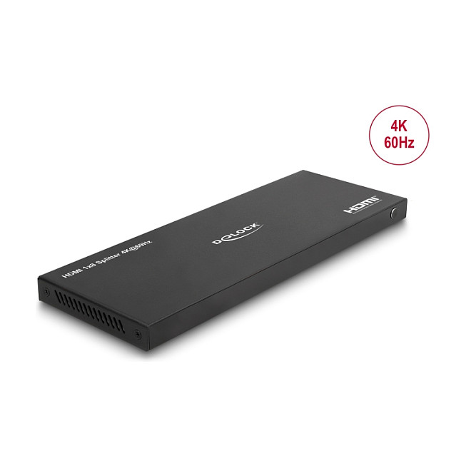 DeLOCK Divisor HDMI 1 x HDMI in a 8 x HDMI out 4K 60 Hz con Downscaler