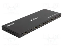 DeLOCK Divisor HDMI 1 x 8 con resolución 4K 60 Hz y Downscaler