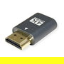 VALUE 14.99.3447 Virtual HDMI Emulator EDID, Adaptador Display para Monitores 4K (3840x2160), Negro