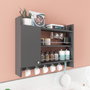 Hanah Home Estantería de Cocina Antracita 85x15x65 cm