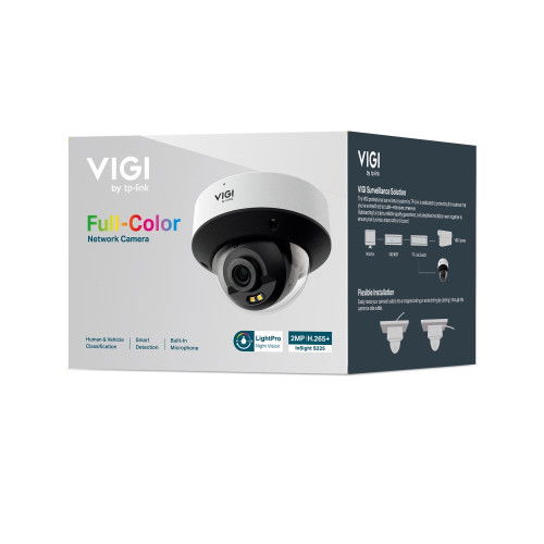 TP-Link INSIGHT S225 (2.8MM) Cámara Vigilancia IP Exterior Bala 2MP Full-Color Visión Nocturna IP67