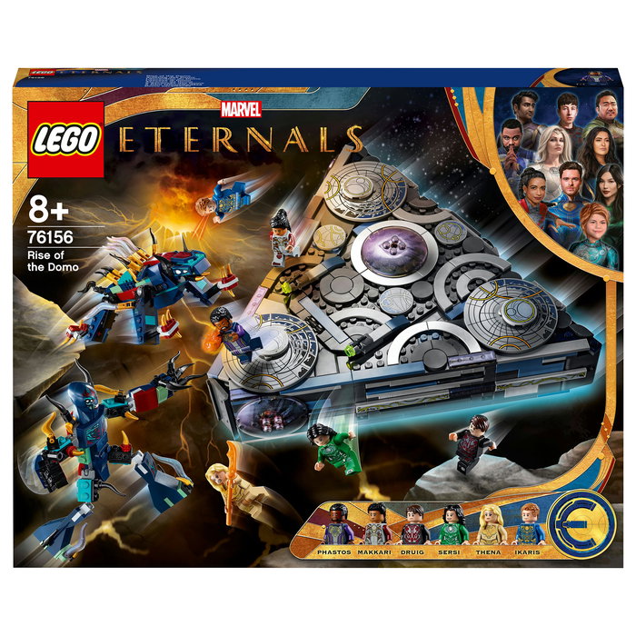 LEGO 76156 Marvel Avengers Ascenso de Domo - Juego de Construcción con 1040 Piezas, para Niños y Niñas a Partir de 8 Años LEGO 76156 Marvel Avengers Ascenso de Domo - Juego de Construcción con 1040 Piezas, para Niños y Niñas a Partir de 8 Años