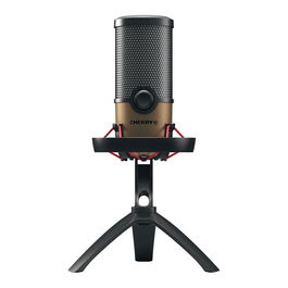Cherry UM 9.0 PRO RGB Microfono Negro Bronce