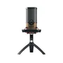 Cherry UM 9.0 PRO RGB - Micrófono de superficie para mesa - Negro, Cobre