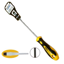 SIFER Destornillador de boca plana profesional 5.0x125 mm