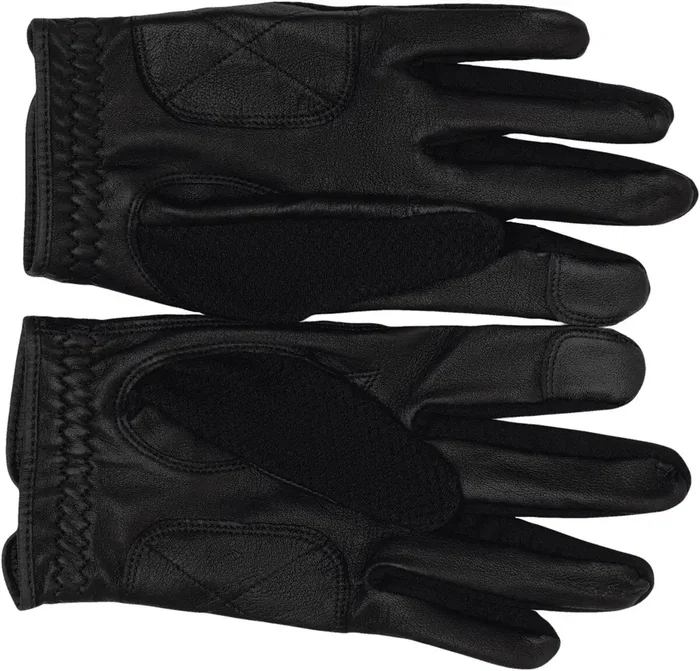 Zildjian Guantes de Batería con Pantalla Táctil Talla L Negro Logo Dorado