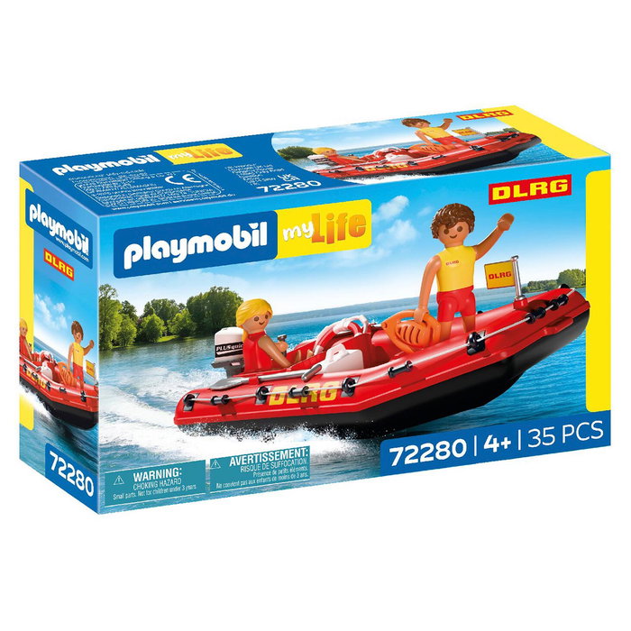 PLAYMOBIL Barco de Rescate DLRG 72280 PLAYMOBIL Barco de Rescate DLRG 72280