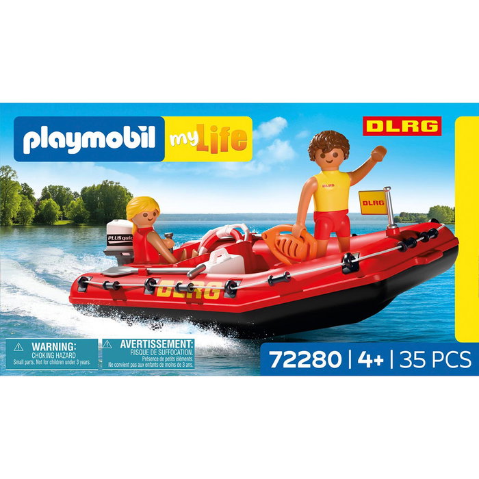 PLAYMOBIL Barco de Rescate DLRG 72280 PLAYMOBIL Barco de Rescate DLRG 72280