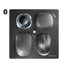 3Dconnexion SpaceMouse Wireless Kit 2 para mano derecha, Negro