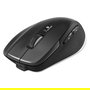 3DConnexion SpaceMouse Wireless Kit 2 BT Edition Ratón Óptico RF Wireless + Bluetooth + USB Type-A Negro