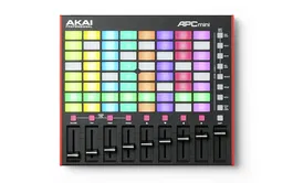 AKAIPRO Apc Mini 2 Controlador de Ableton Live con Matriz de Clips RGB y Faders
