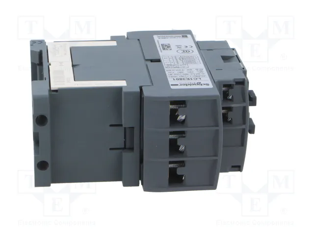SCHNEIDER ELECTRIC LC1E3801BD Contactor Easy TeSys 38A 24VDC SCHNEIDER ELECTRIC LC1E3801BD Contactor Easy TeSys 38A 24VDC