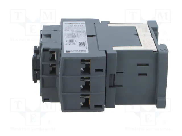 SCHNEIDER ELECTRIC LC1E3801BD Contactor Easy TeSys 38A 24VDC SCHNEIDER ELECTRIC LC1E3801BD Contactor Easy TeSys 38A 24VDC