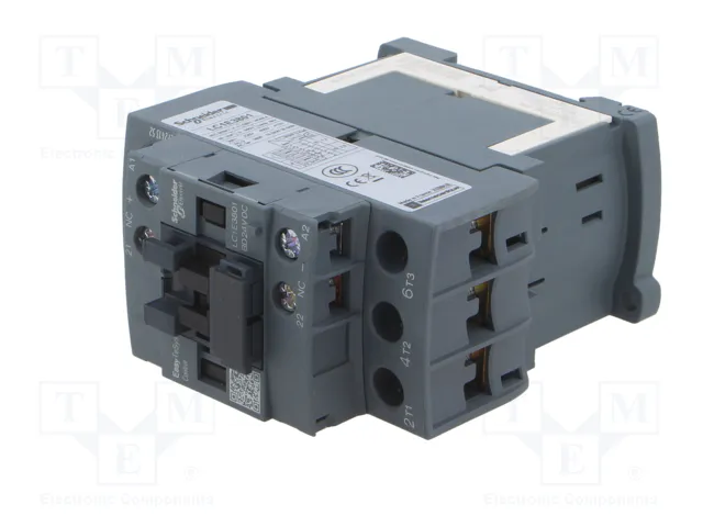 SCHNEIDER ELECTRIC LC1E3801BD Contactor Easy TeSys 38A 24VDC SCHNEIDER ELECTRIC LC1E3801BD Contactor Easy TeSys 38A 24VDC