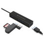 Conceptronic HUBBIES07B Hub USB-C a 4 puertos USB 3.0 Negro
