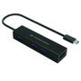 Conceptronic HUBBIES07B Hub USB-C a 4 puertos USB 3.0 Negro