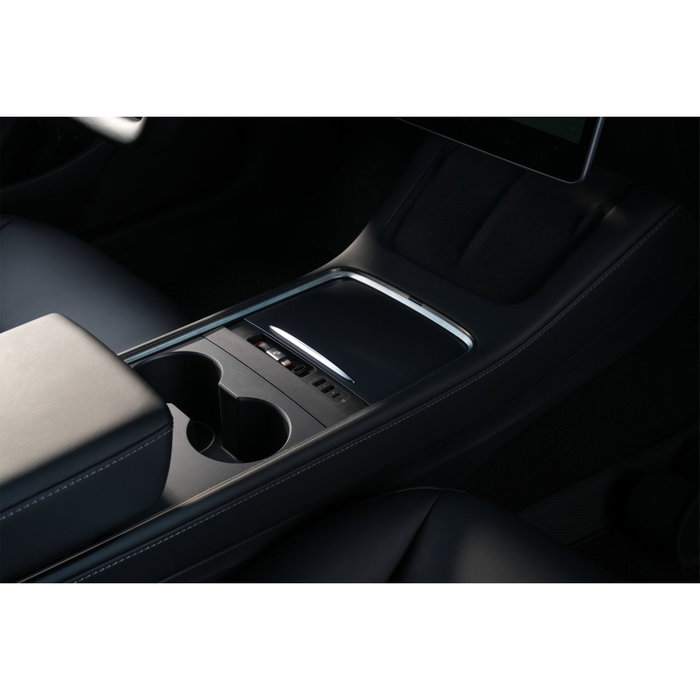 Baseus T-Space HUB para Tesla con cable negro