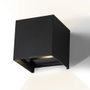 Aplique LED para Exterior 2x5W 100Lm/W IP65 Negro 4000K