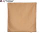 Giftdecor Funda Cojin Cremallera 60x60 cm Beige Poliester Algodon 65% 35% (Set de 24)