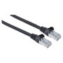 Intellinet Patchkabel Cat6A Cobre S/FTP LSZH 1 Metro Negro - Cable Red 10 Gb/s, 500 MHz, Contactos Bañados Oro, AWG 28