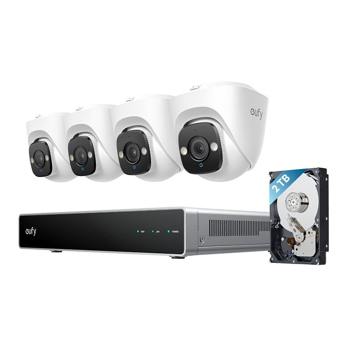 Eufy Sistema de Seguridad NVR E41, 8 Canales, 4K, 2TB/16TB Eufy Sistema de Seguridad NVR E41, 8 Canales, 4K, 2TB/16TB