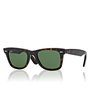 Rayban RB2140 902 Gafas de Sol New Wayfarer Montura Marrón Cristales Verdes 50 mm