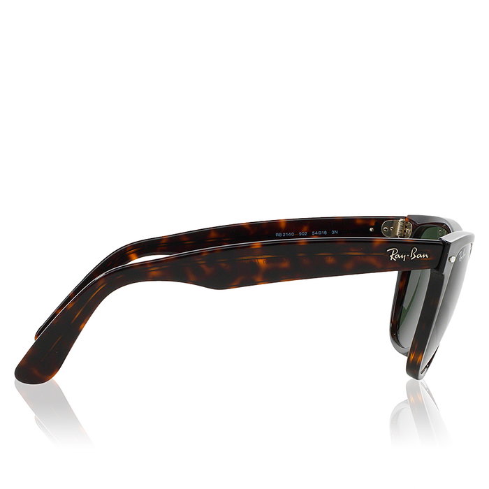 Rayban RB2140 902 Gafas de Sol New Wayfarer Montura Marrón Cristales Verdes 50 mm
