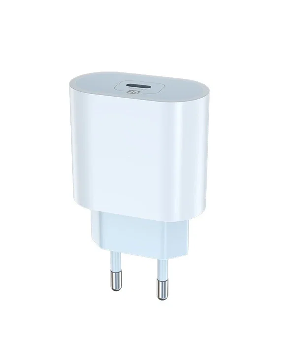 Eightt ECW-20W Cargador de Pared USB-C para Smartphone, 20W Máximo, Blanco