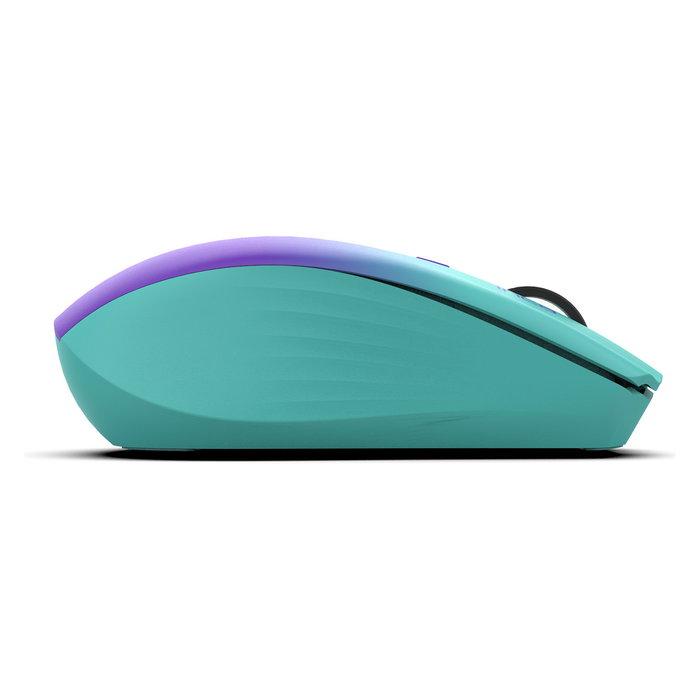 Inca Ratón Inalámbrico IWM-511RM, Bluetooth, 1600 DPI, 6D Taste, Verde Violeta