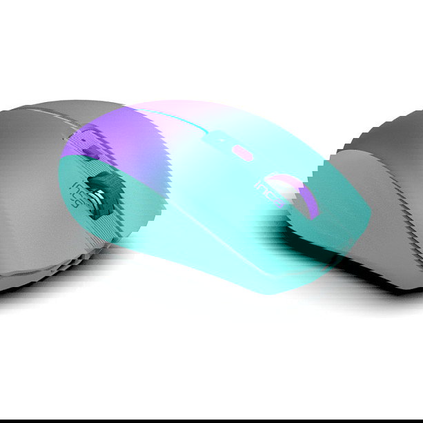 Inca Ratón Inalámbrico IWM-511RM, Bluetooth, 1600 DPI, 6D Taste, Verde Violeta
