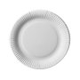 PAPSTAR Pappteller Plato Desechable 23 cm Blanco
