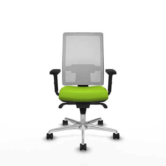 PIQUERAS Y CRESPO Silla de oficina Horna con mecanismo Sincro, Pistacho y Blanco PIQUERAS Y CRESPO Silla de oficina Horna con mecanismo Sincro, Pistacho y Blanco