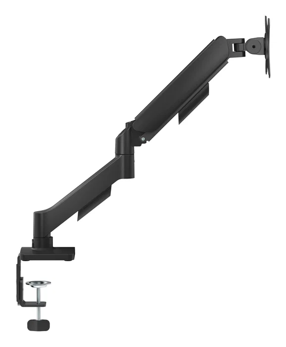 Iggual SPMP01-A Soporte de Monitor de Pinza Ajustable para Escritorio 17"-32", Negro - Gana Espacio en tu Mesa