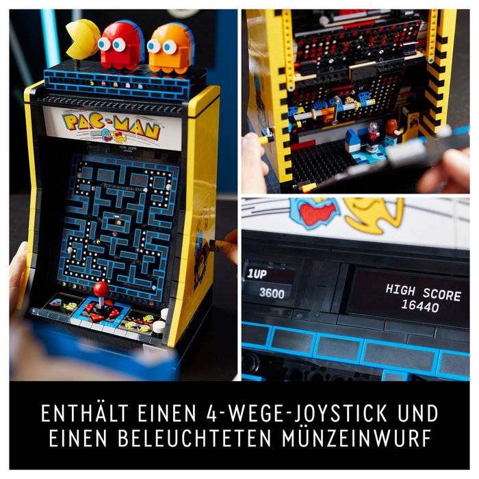 LEGO Icons Máquina de PAC-MAN Arcade LEGO Icons Máquina de PAC-MAN Arcade