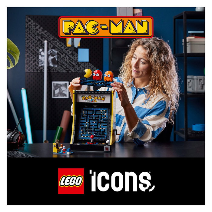 LEGO Icons Máquina de PAC-MAN Arcade LEGO Icons Máquina de PAC-MAN Arcade