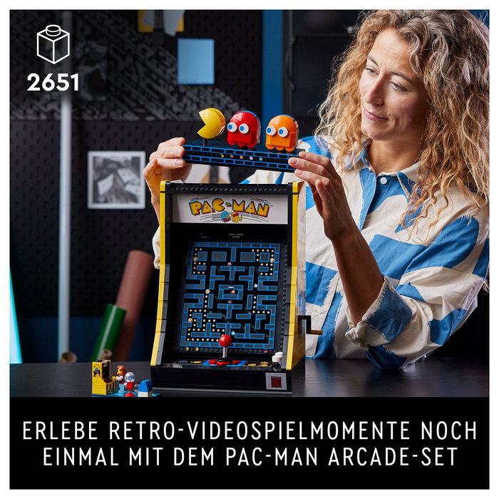 LEGO Icons Máquina de PAC-MAN Arcade LEGO Icons Máquina de PAC-MAN Arcade