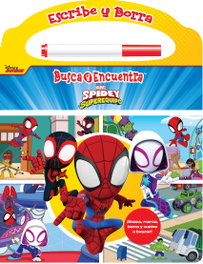 PI KIDS Escribe y Borra Spidey - Spidey y su superequipo