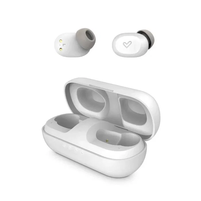 Energy Sistem Auriculares True Wireless Urban 3 - Bluetooth 5.1, 25h Autonomía, Carga Inalámbrica Qi, Touch Control, Control por Voz